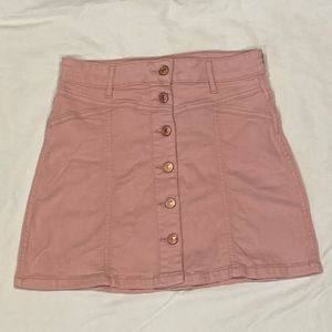 F21 Pastel Pink Skirt